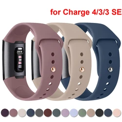 Silicone Strap for Fitbit Charge 3/Charge 4 Watch Band Bracelet Watchband for Fitbit Charge 4/Charge 3 SE Wristband Watch Strap