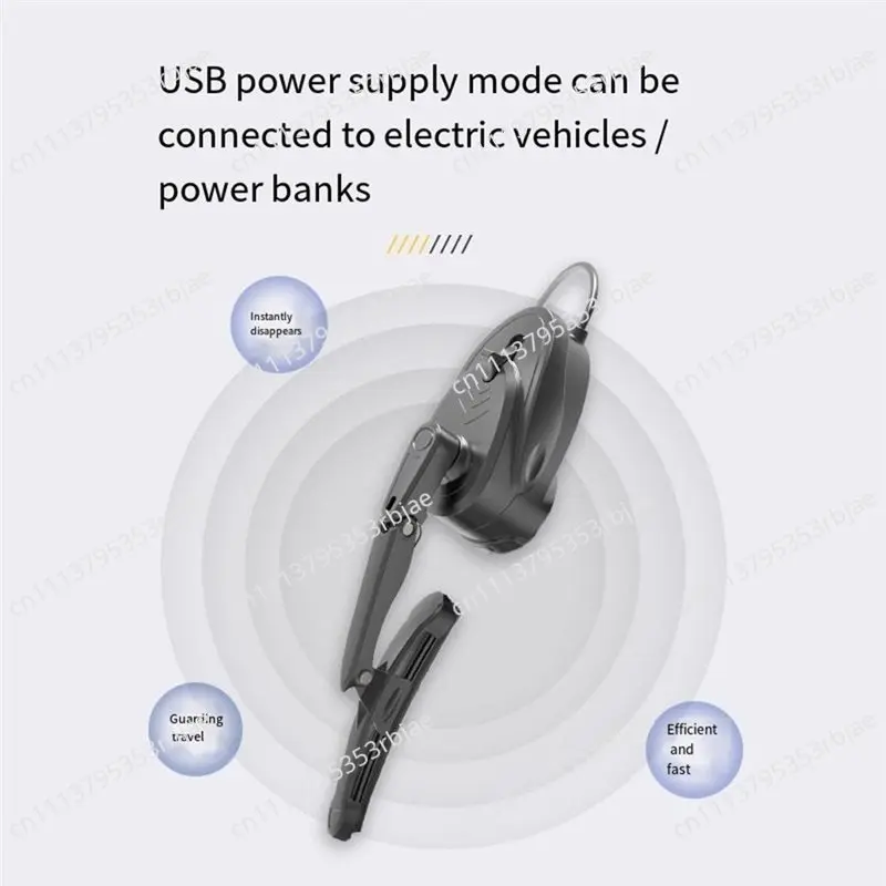 Well-Motorcycle Semi-Automatic Helmet Wiper Stable Universal Easy Install Practical Helmet Windshield Wiper USB Rechargeable