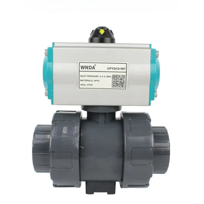 

UQ621F-16S dual oil flexible PVC plastic chemical valve resistant to acid and alkali corrosion
