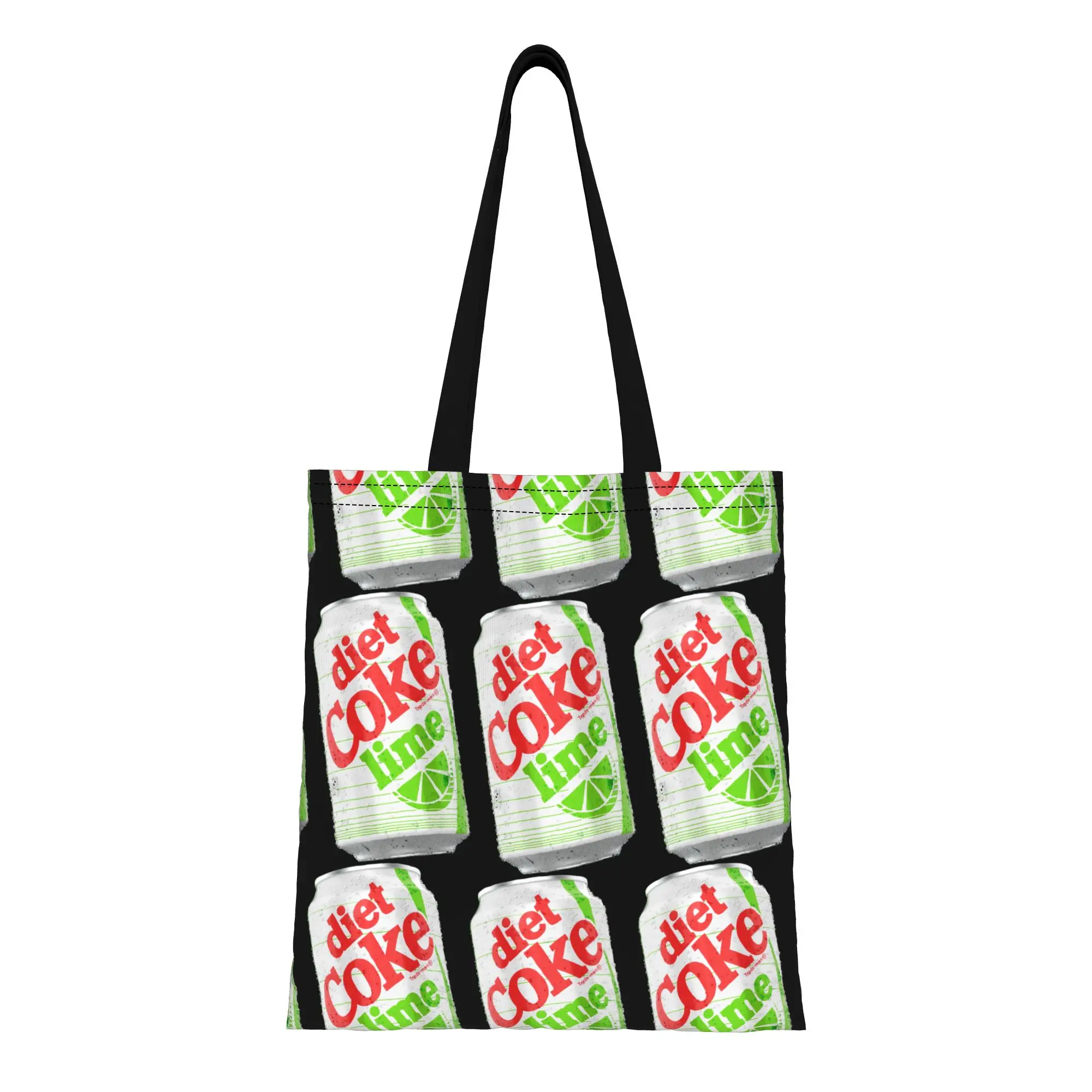 

Холщовая сумка-шоппер dDiet Coke dDiet Coke Lime Can, идеально подходит для покупок, путешествий, активного отдыха, прочная сумка через плечо