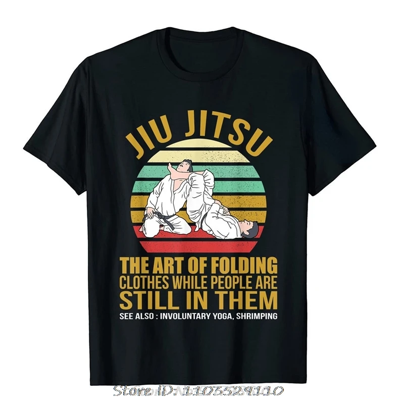 Jiu Jitsu Shirts Art of Folding Clothes BJJ MMA Jujitsu T-Shirt Men Casual Clothes Summer O-Neck Male Tees Camiseta Hombre