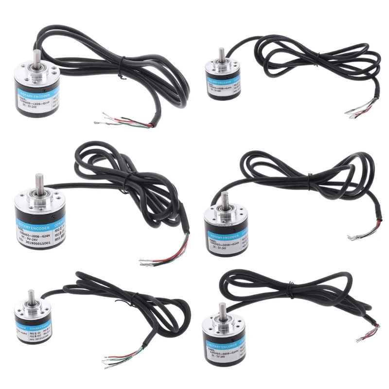 103F Precise Transmission Rotary Encoders Metal Plastic Housing DC5-24V
