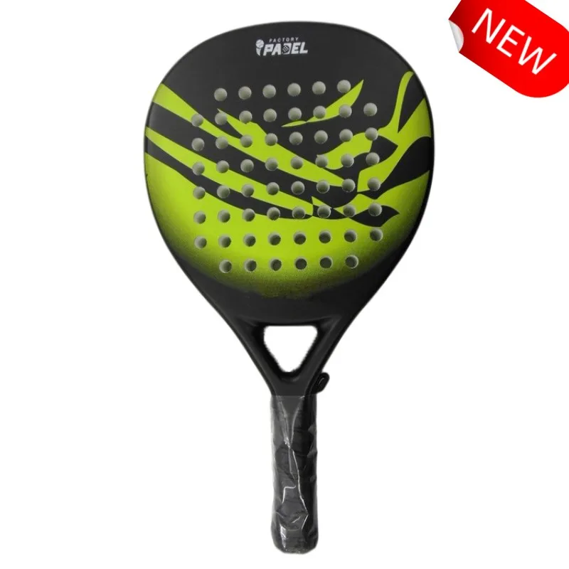 

New Carbon Beach Tennis Racket Professional Beach Racket Padel Good Quality Carbon Fiber EVA Stretch Beach Racket with Padel Bag