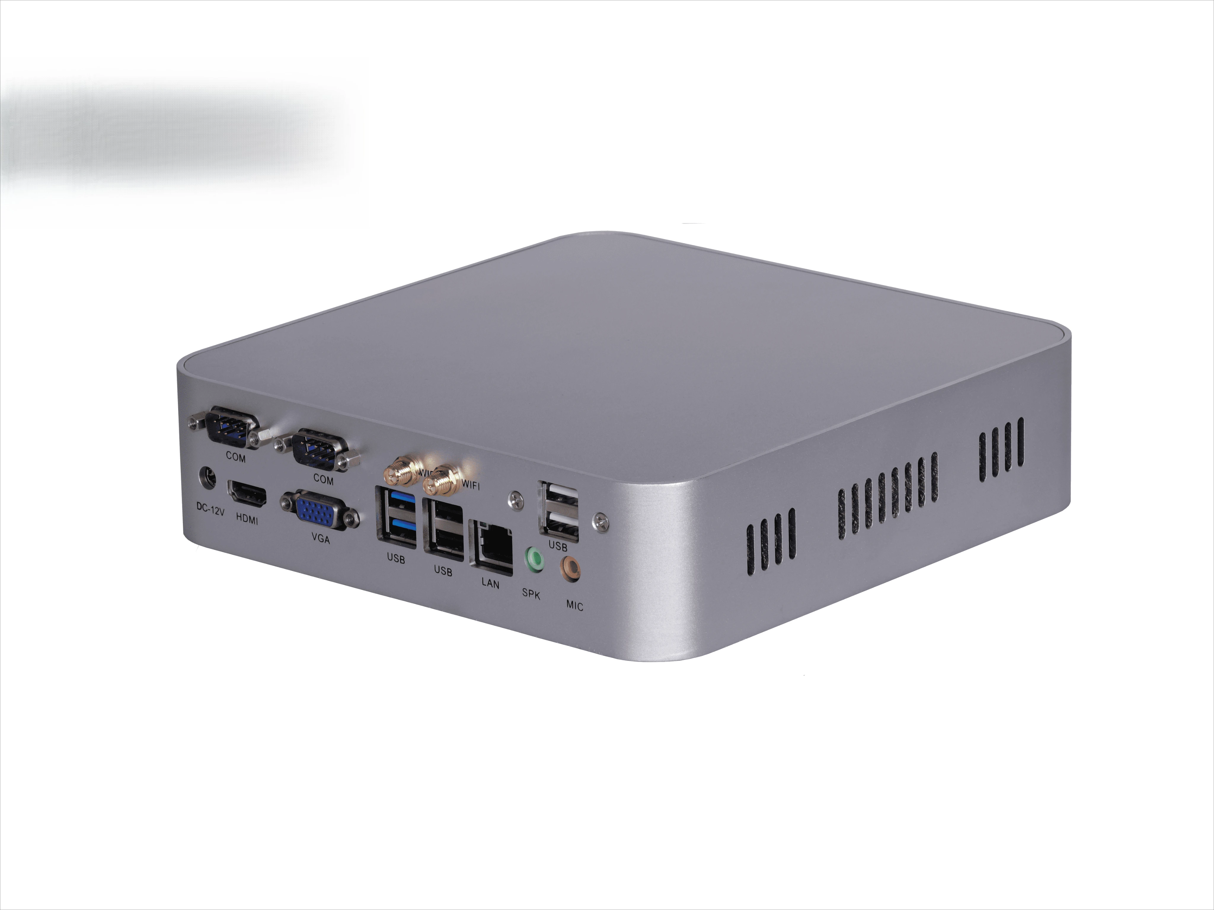 ELSKY Industrial New Mini-ITX Motherboard PC I3/I5/I7 Dual Display VGA for 6USB 2COM RS485 Windows 8 Embedded Box