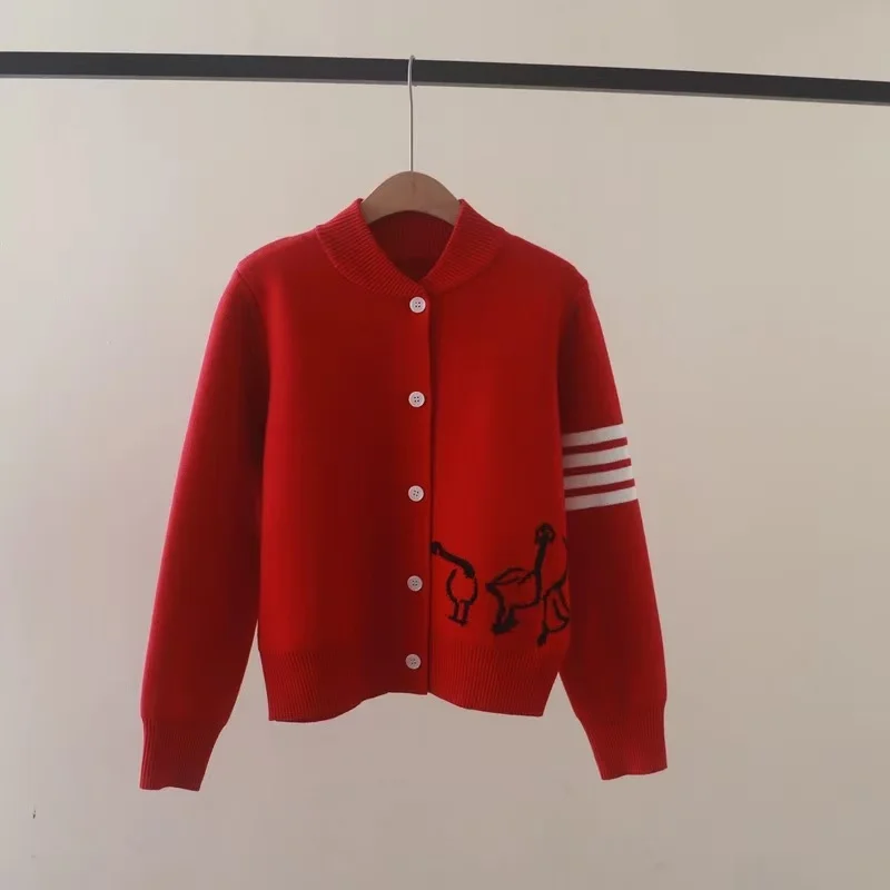 

Осень-зима, элегантный жаккардовый вязаный кардиган, свитер, женский темпераментный свободный универсальный красивый топ с длинными рукавами