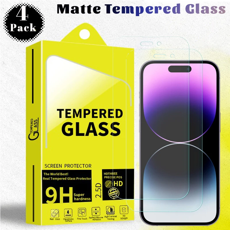 1-3Pcs For IPhone 11 12 13 Pro Max Mini Matte Glass Film Frosted Screen Protectors for IPhone X XR XS MAX 6 6s 7 8 Plus SE 2020