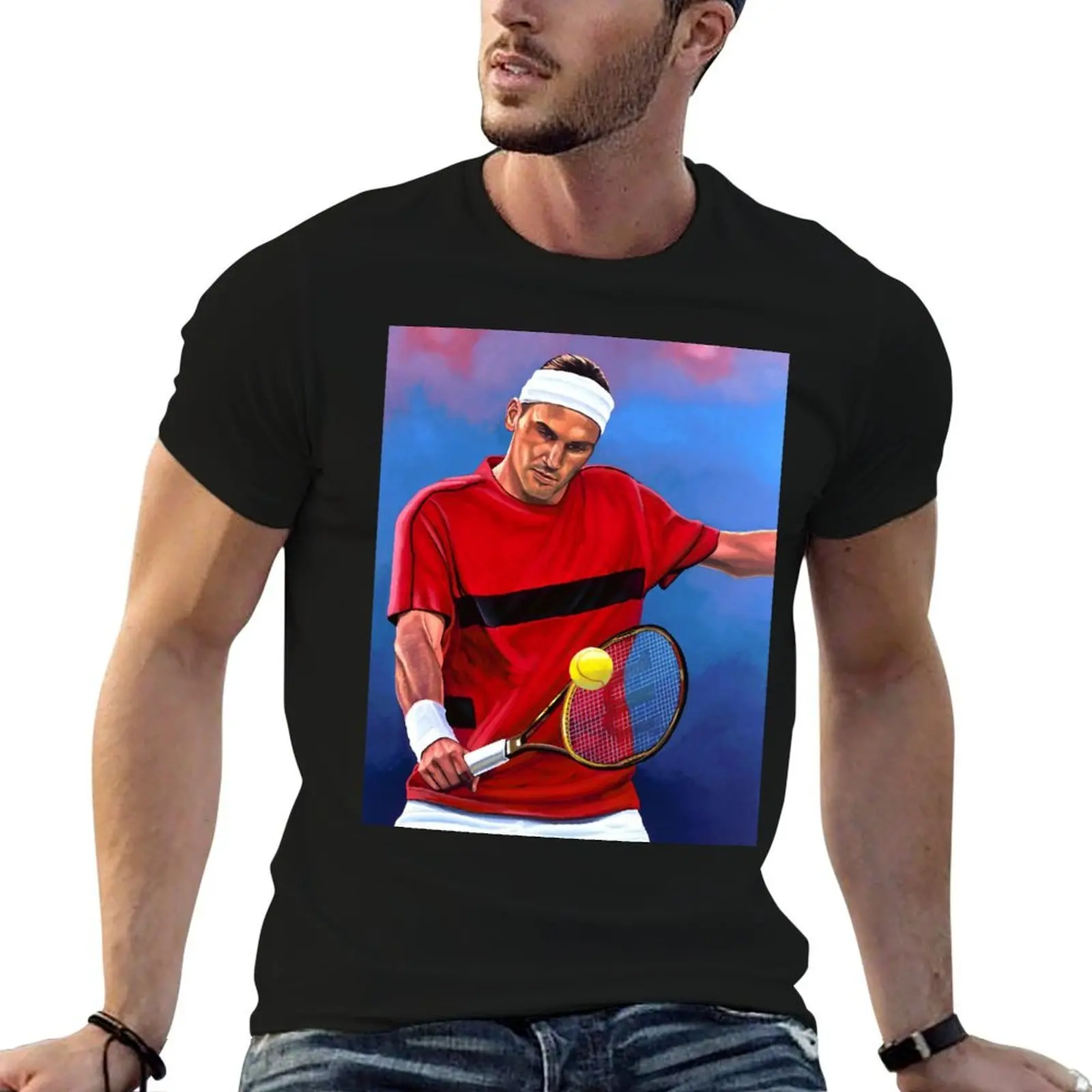 

T-Shirt for man t Federer shirts man Swiss t Roger The graphic Maestro shirt for vintage