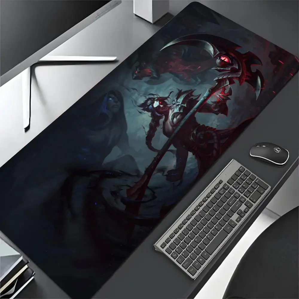 

Kayn Kennen Khazix Mouse Pad Cartoon Lockedge Large Gaming Mouse Pad Computer Gamer Keyboard Mat Desk Mousepad for PC Desk Pad
