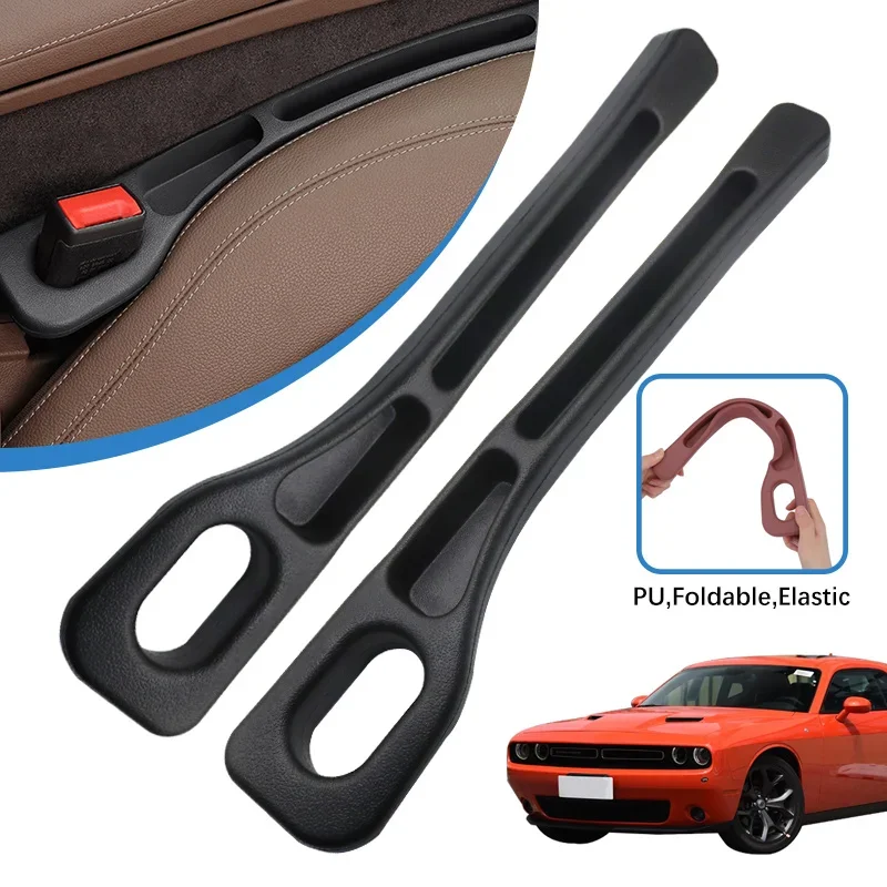 For Dodge Challenger SRT Car Seat Gap Filler Side Seam Plug Strip Styling Seat Gap Leak-proof Filling Strip Decoration Supplies