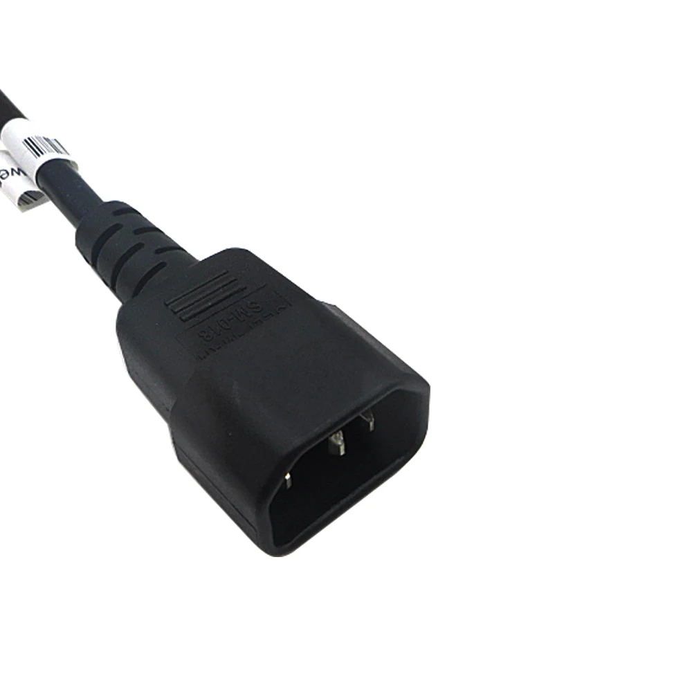 Angled Power Extension Cord IEC C13 to C14 Power Cable Extension Short IEC C13-C14 Extension Power Cord IEC320C14 TO IEC320C13