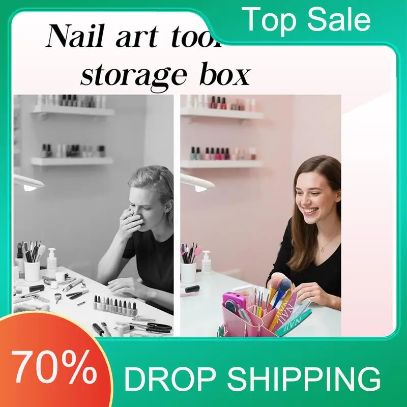 プロフェッショナル18穴ネイルドリルホルダー ネイルドリルビットホルダー デスクオーガナイザー ネイルドリルホルダー スタンド ピンク