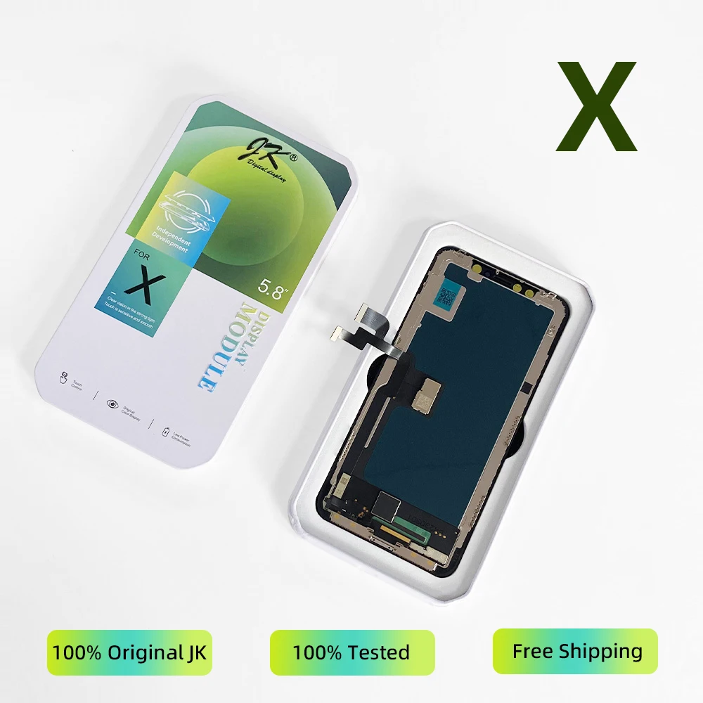 JK Series For iPhone X XS XR 11 12 13  Pro Max LCD Display Touch Screen Digitizer Assembly Replacement Parts Repair