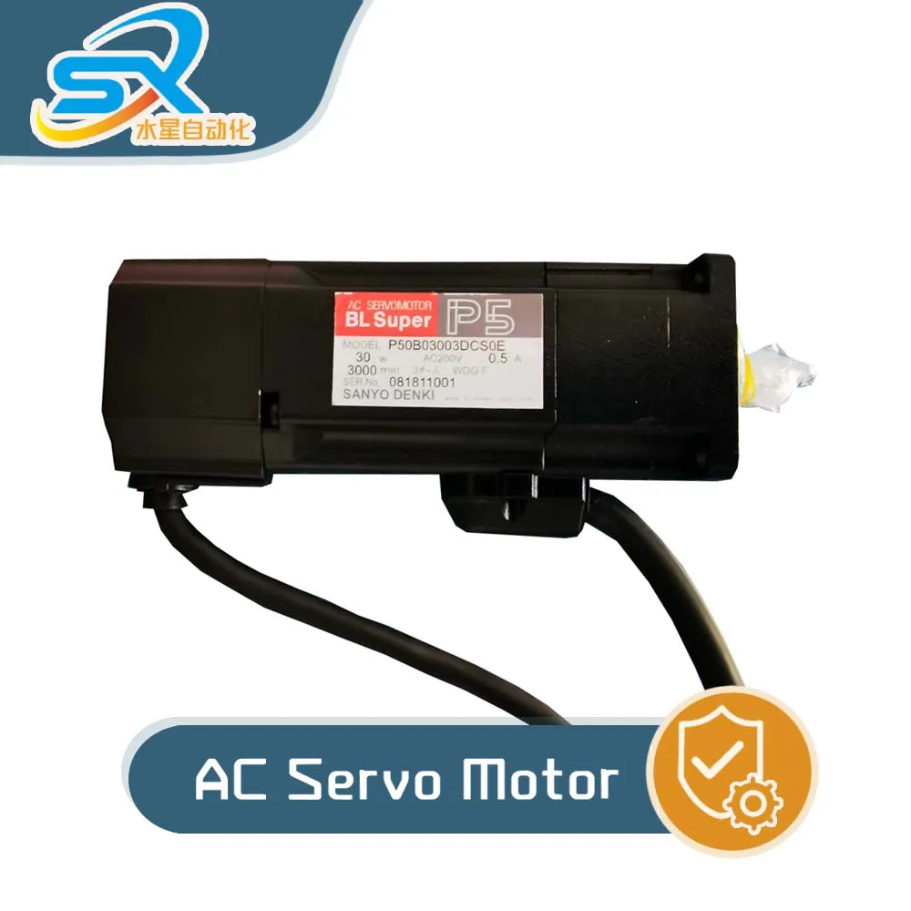 100% TEST OK AC Servo Motor P50B03003DCS0E 30W One year warranty Negotiated sale