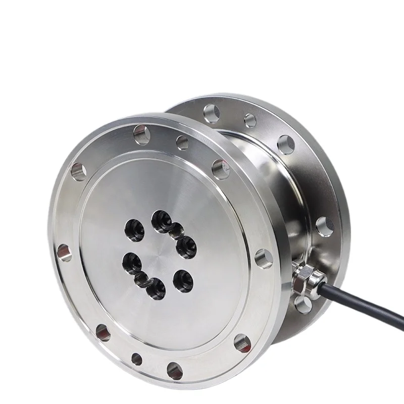 

Six-dimensional force sensor, industrial robot manipulator with high precision, detection and polishing teaching