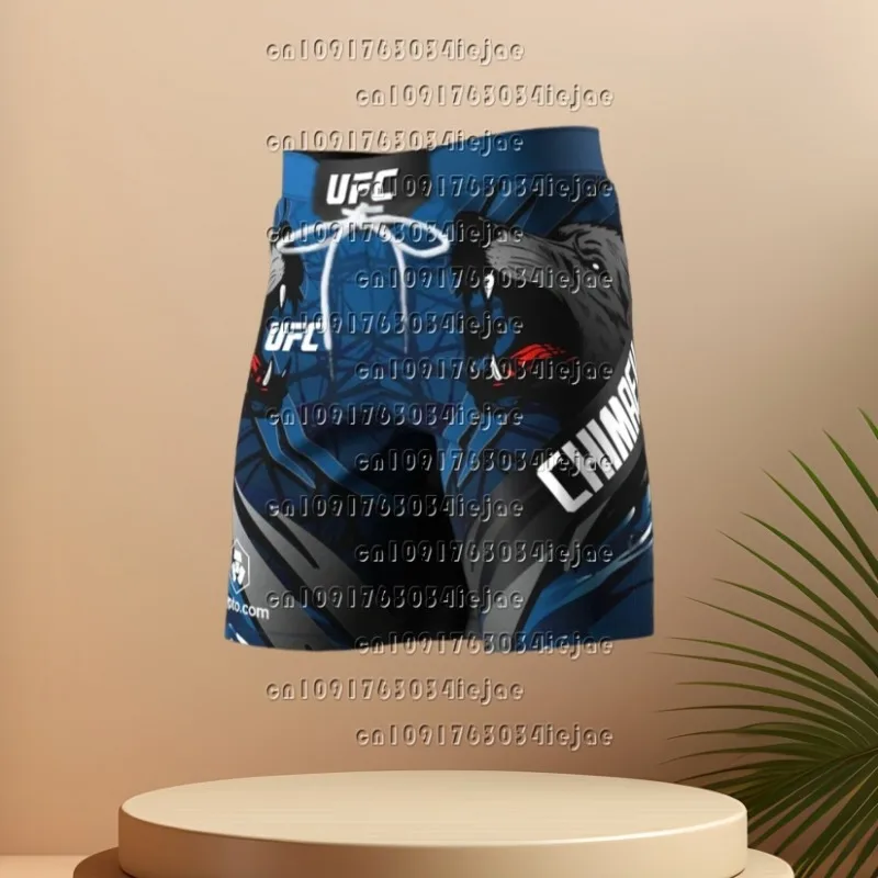 

2025Последние UFC Sanda Fighting Night Joint Training Боксерские шорты Муай Тай Быстросохнущие Свободные Дышащие