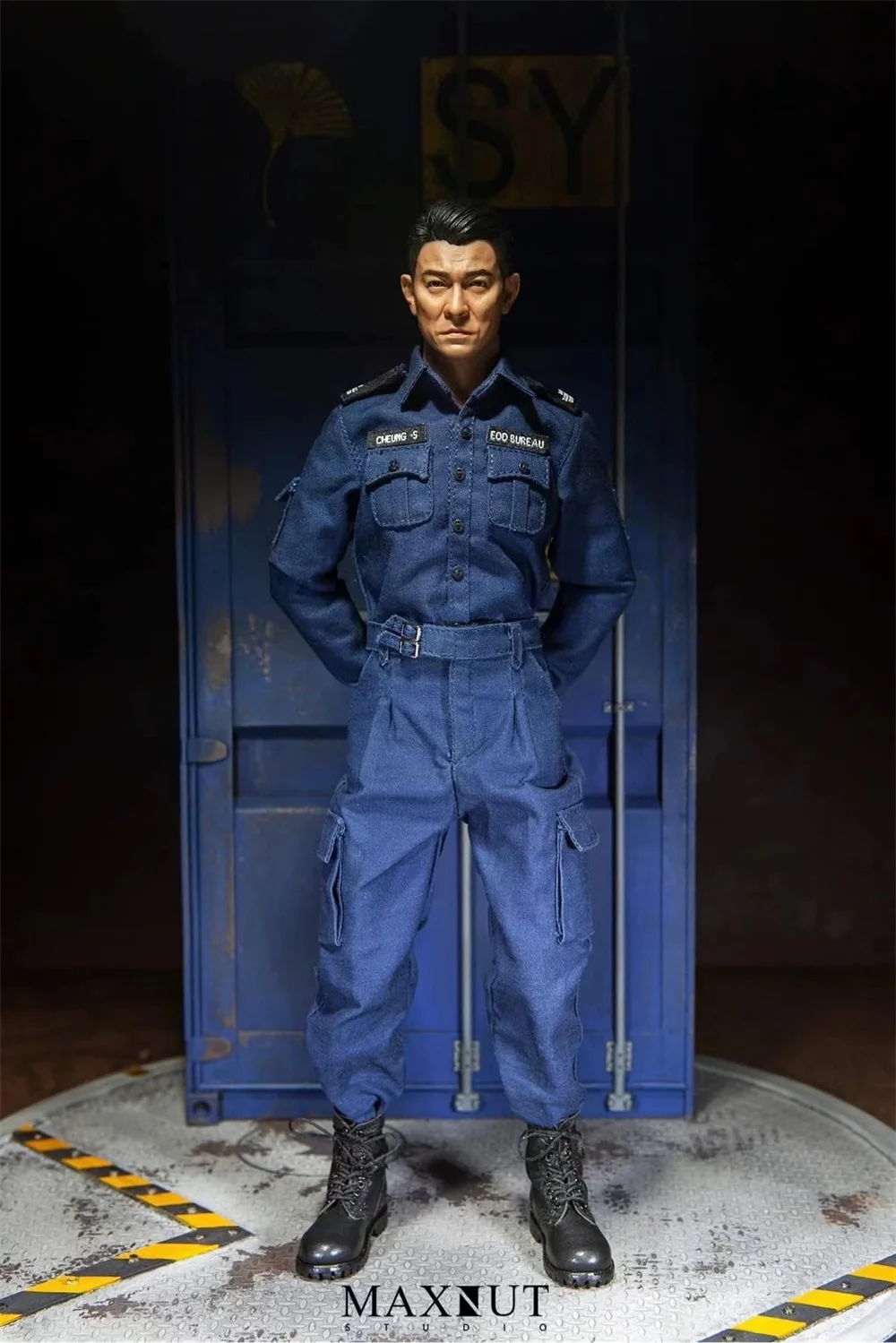 MAXNUT FS-02 Scale 1/6 Movie Superstar Police Andy Lau Expert Idol Full Set Moveable Action Figure For Fans DIY Collect