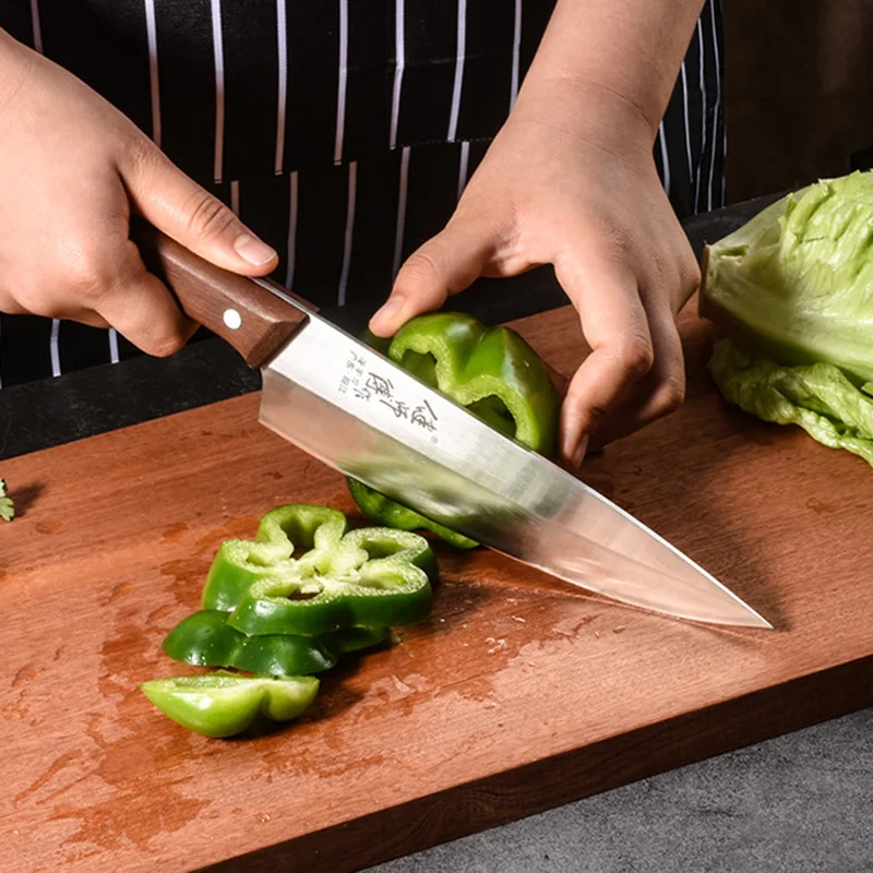 Meat Cleaver Kitchen Knife Stainless Steel Boning Butcher Knife Fish Vegetables Slicing Chef Knife Engraving