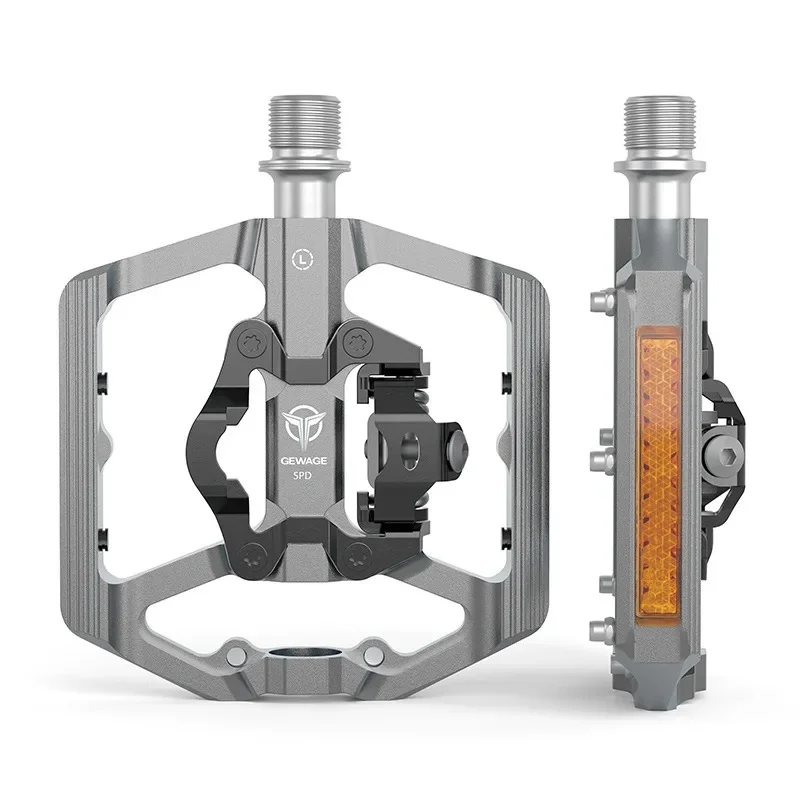 G849 Bicycle Pedal Mountain Bike Aluminum Alloy With Reflector Perrin Pedal Riding Equipment Accessories