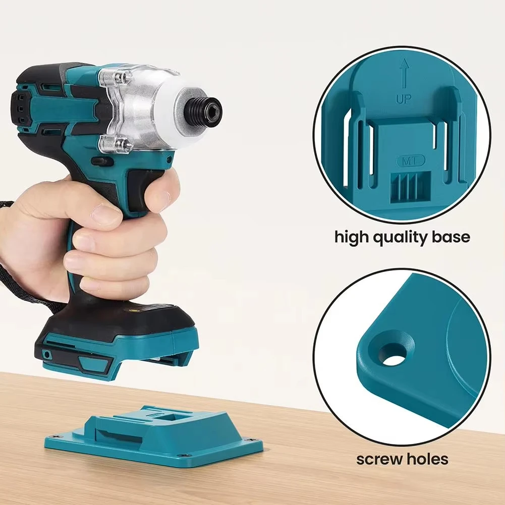 Soporte Makita 18V fijo para herramientas eléctricas con batería - imagen 5