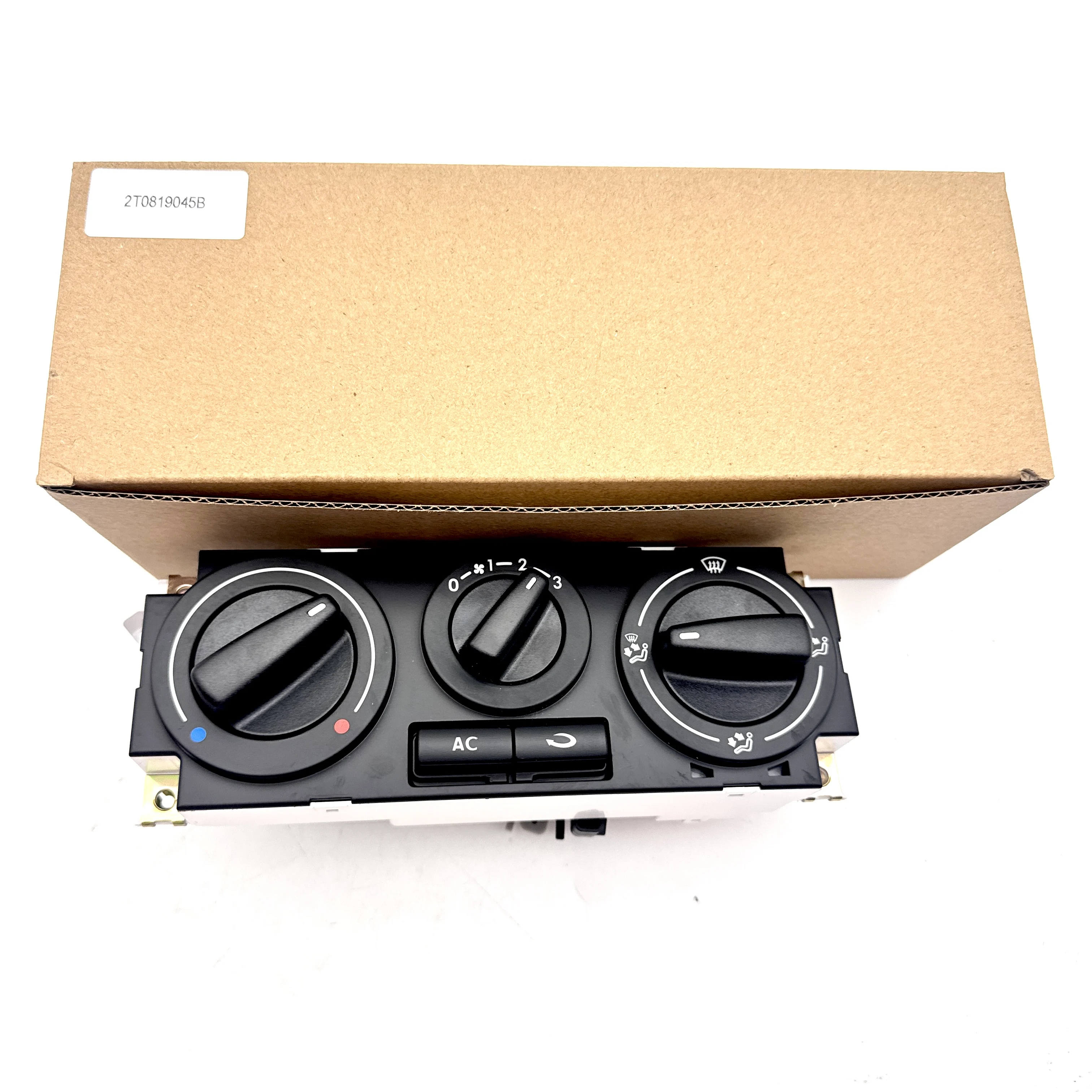 Klimaanlagen-Drehschalter 2T0819045B 3 Stufen 4-polig für VW Gol G3 G4 Saveiro Parati 24V Klimaanlagen-Bedienfeldknopf – Detail 3
