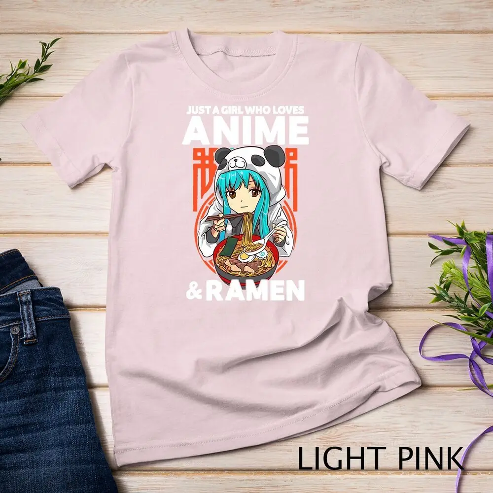 T-shirt para homens e mulheres, unisex t-shirt com design de anime, que é a menina que é a menina que é o muito, muito bom como presente