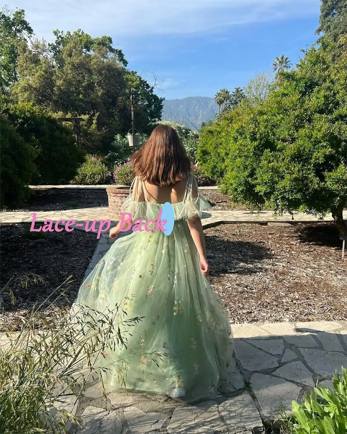 Bloemborduurwerk Tule Galajurken 2025, lange formele avondfeest, bloemenjurken, avondjurk