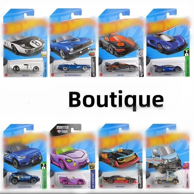 Genuine HOT WHEE Hot Small Sports Car 23 Years and 24 Years Alloy Toy Car Model Metal Die-cast Toys Boy Gifts