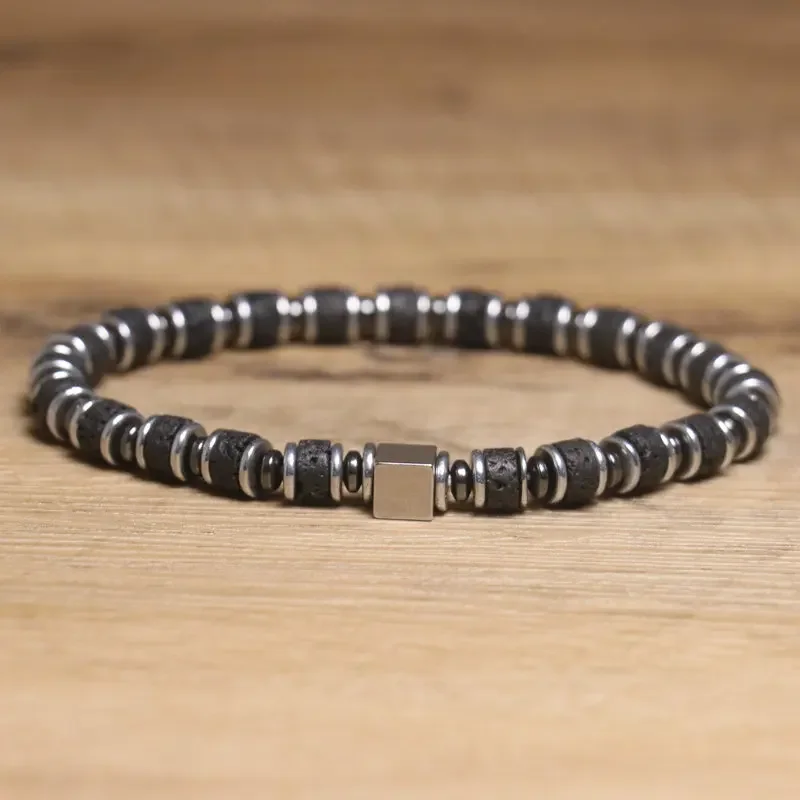 Thumbnail 2 - #9 Natural Stone Bead Bracelets Sale