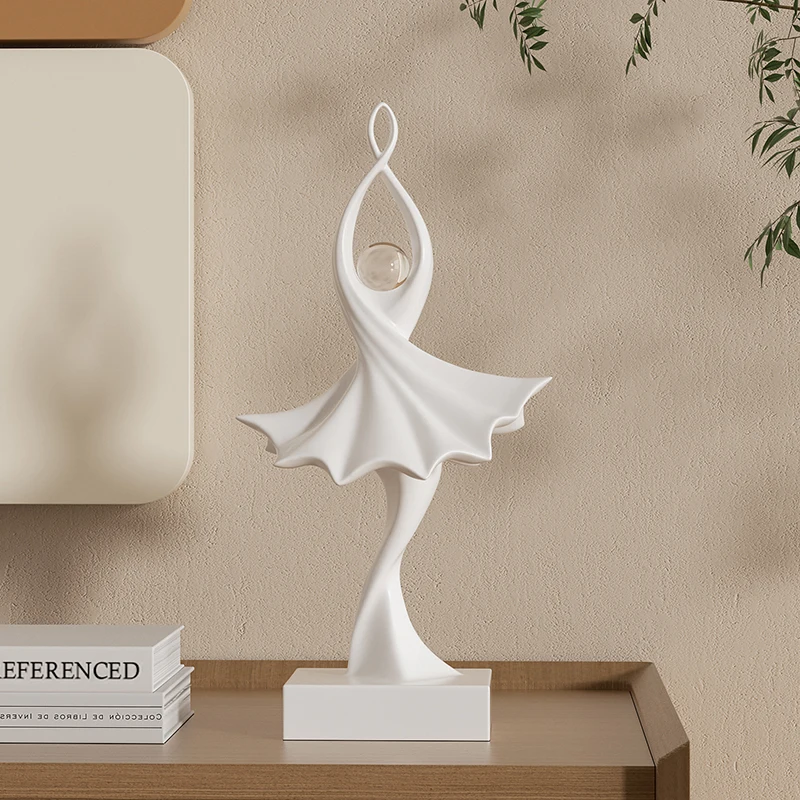 

Creative HomeDecor Abstract Dancing Figures Luxury Living Room Porch Desktop Decoration Sculpture Modern Nordic Indoor Ornaments