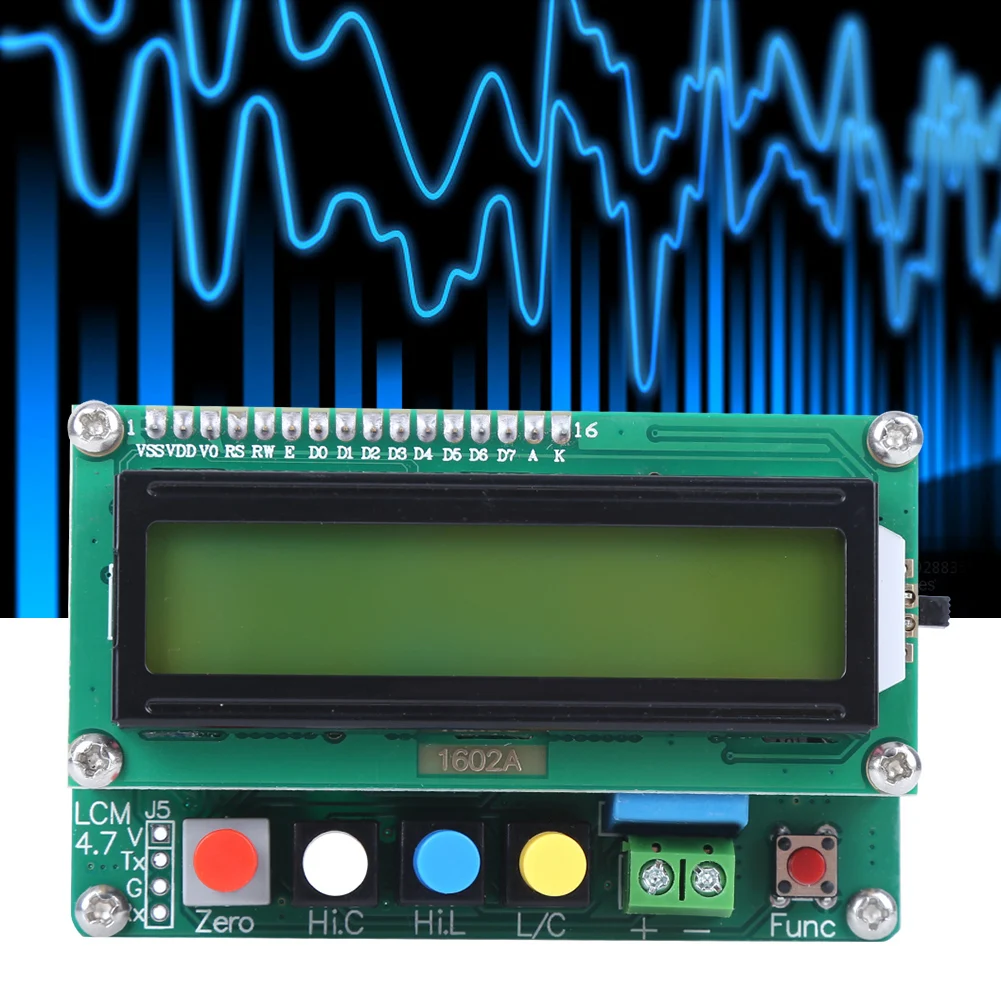 

LC-100-A Цифровой измеритель емкости LC-100-A Измеритель емкости Цифровые высокоточные электронные компоненты Мини-USB-интерфейс
