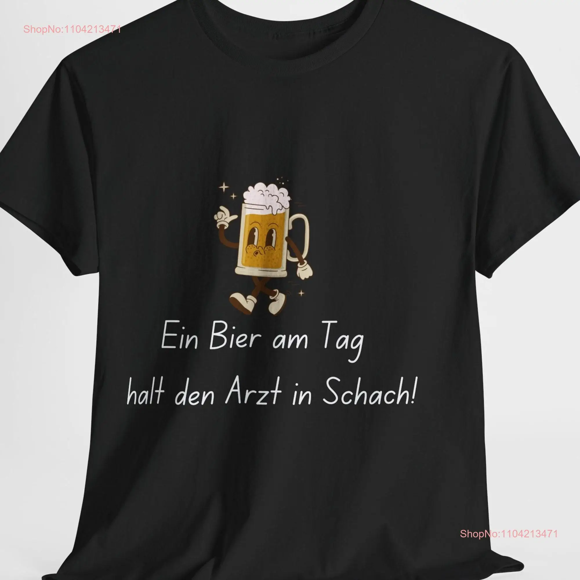 Забавная футболка с пивом Один день сохраняет врач в гостях Любитель ретро Сарказм с длинными или короткими рукавами
