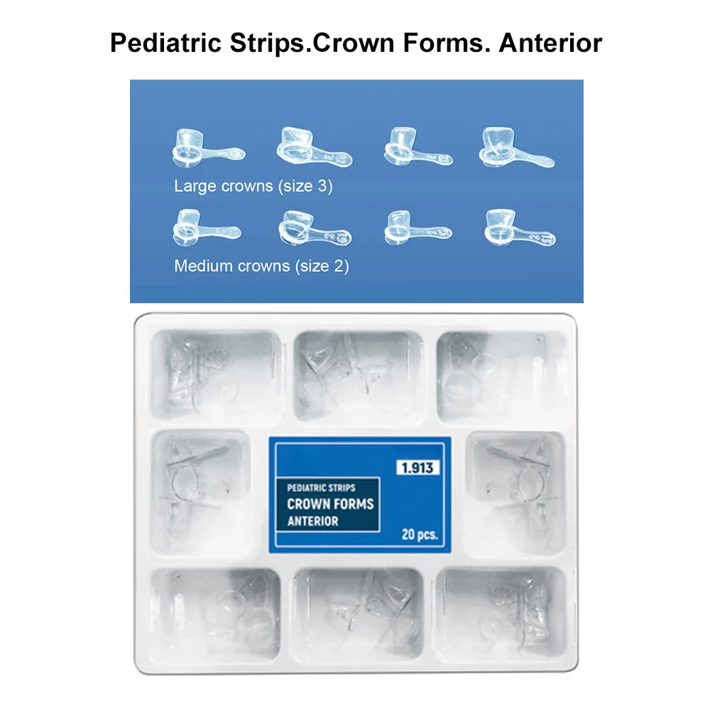 Dental Transparent Crowns Child Deciduous 1.912 Posterior and Anterior Teeth of Adult Dental Crowns Russia Russia