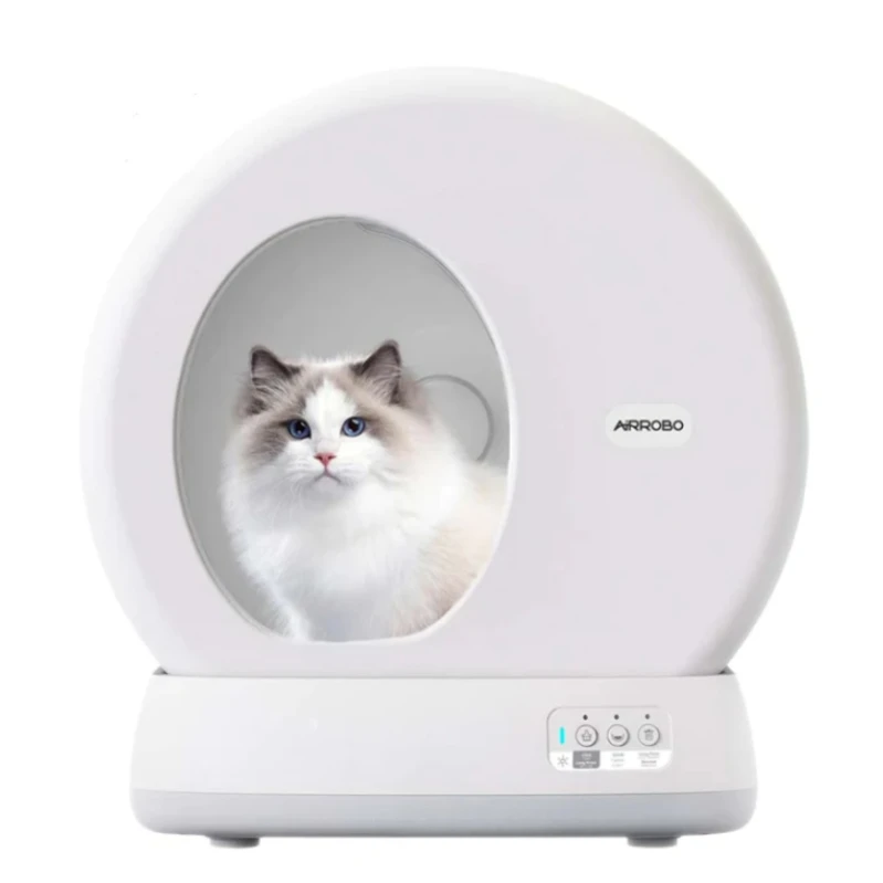 2023 Hot Selling Airrobo C10 Pro Smart Cat Litter Box With Camera Self Cleaning Intelligent Automatic Cat Litter Box