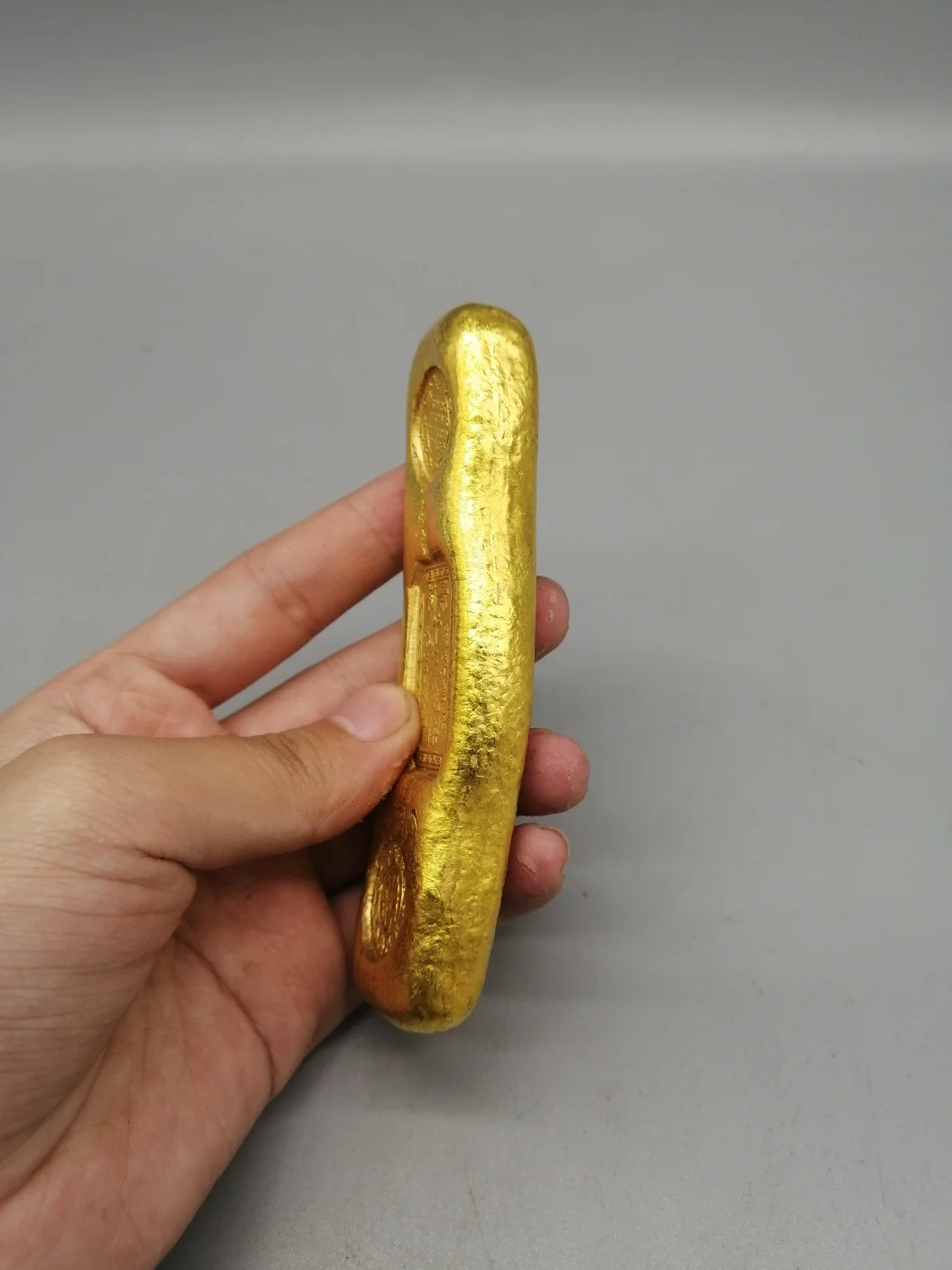 Antique Crafts Jingfu Gold Bars Collectible Coins Commemorative Gifts