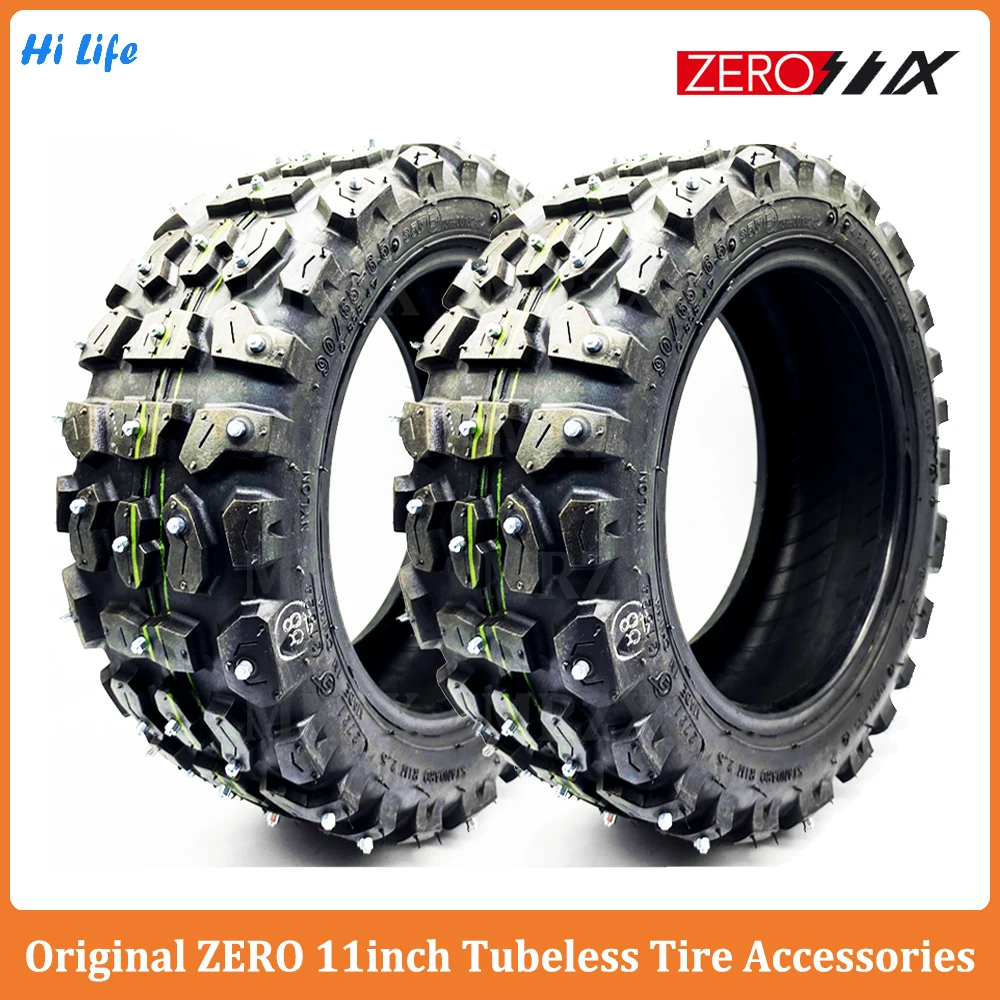 11inch Snow Tire 11inch Tubeless Snow Tire 11inch Pneumatic Snow Tire for 11inch Scooter Zero 11X Kaabo Wolf Warrior 11 King+ GT