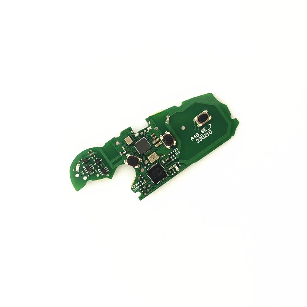 1pcs PCB not smart 3 BUTTON Remote key 868/433 Mhz electronic 8E Chip For Audi Q7 A6 2007 2008 2009 2010 2011 2012