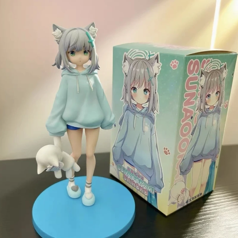 

New In Stock Pajamas Cat Ears Beautiful Girl Series Figurines Model Desktop Decorations Ornaments Collection Toys Birthday Gifts