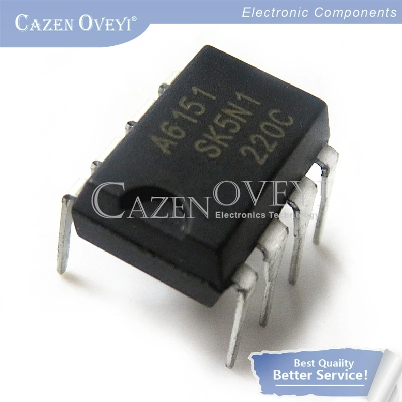 5pcs/lot A6151 6151 PC827 827 GR8313TJG GR8313 MAX813LCPA MAX813 DIP-8