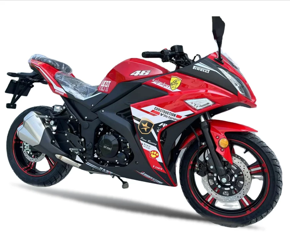 American Popular on Sale 250cc Gas Motorcycle Adult Fast 128km/h Speed off Road  Motorcycle  Sportbikes