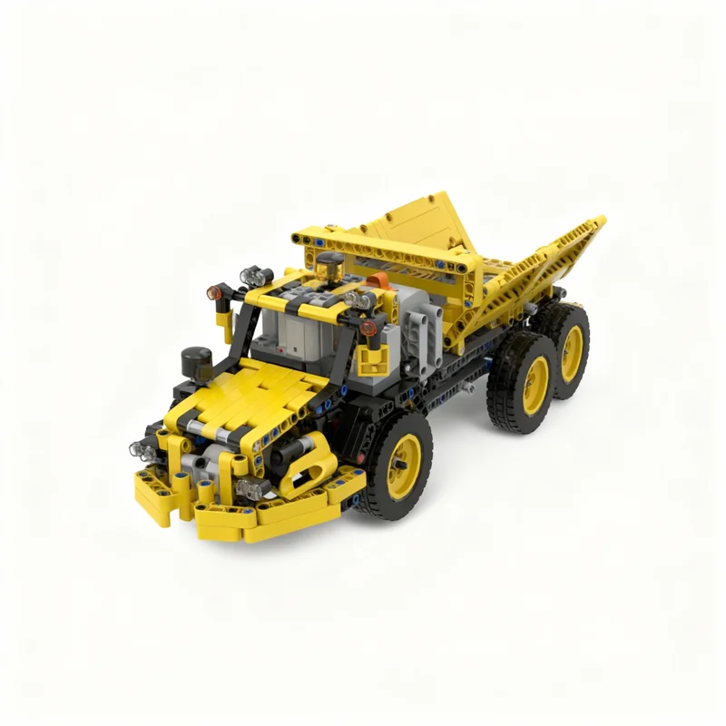 

615pcs MOC Hauler Fully Remote Control Technical Model Building Blocks Construction Toy Christmas Gifts DIY Creative Idea Brick