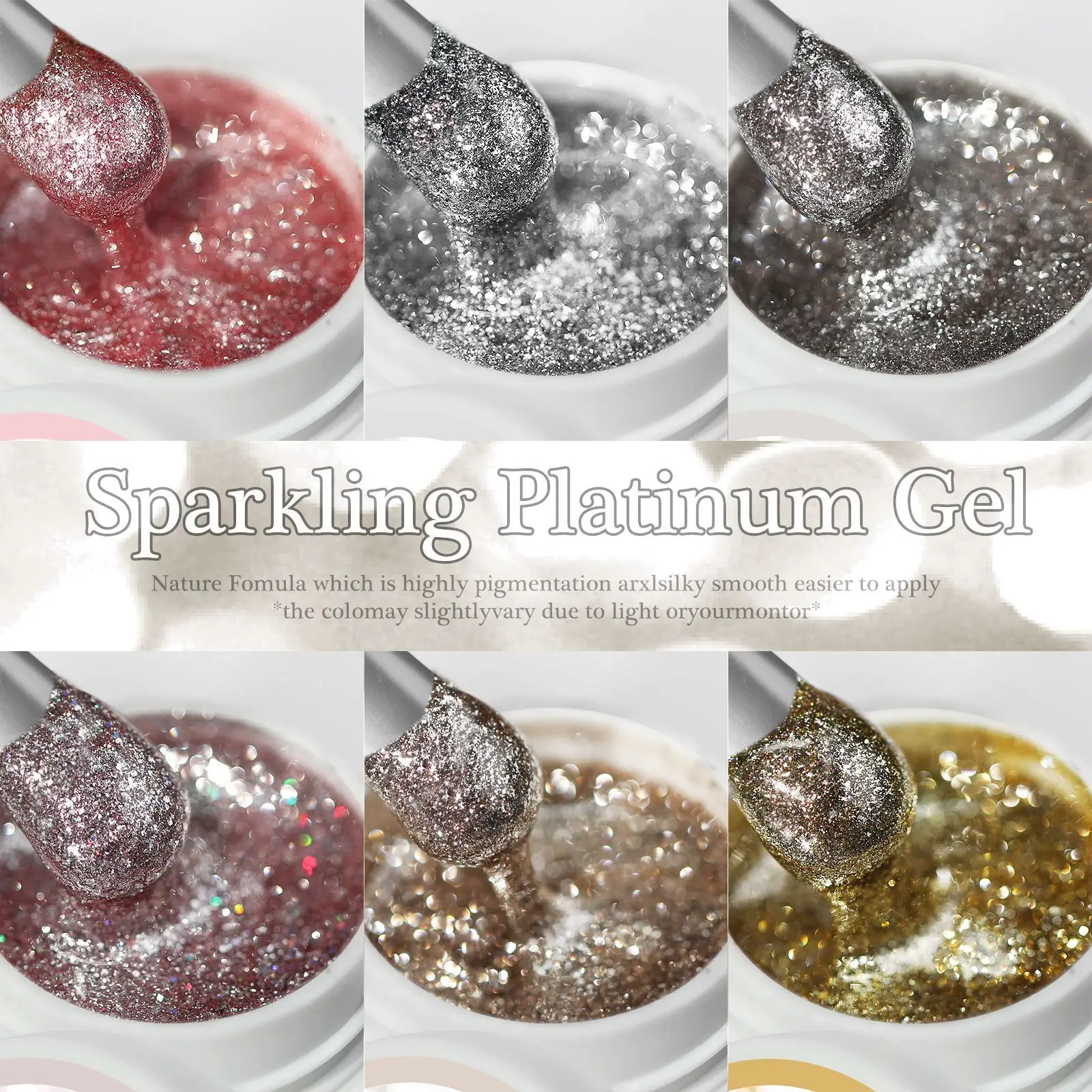 Glitter Painting Gel for Nail - Nail Art Painting recension och pris