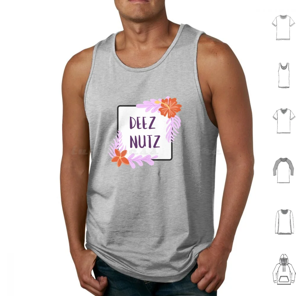 Deez Nutz-Dank Meme camisetas sin mangas estampado algodón Dank Meme Dank Meme Deez Nutz mamá parodia irónico sarcástico divertido