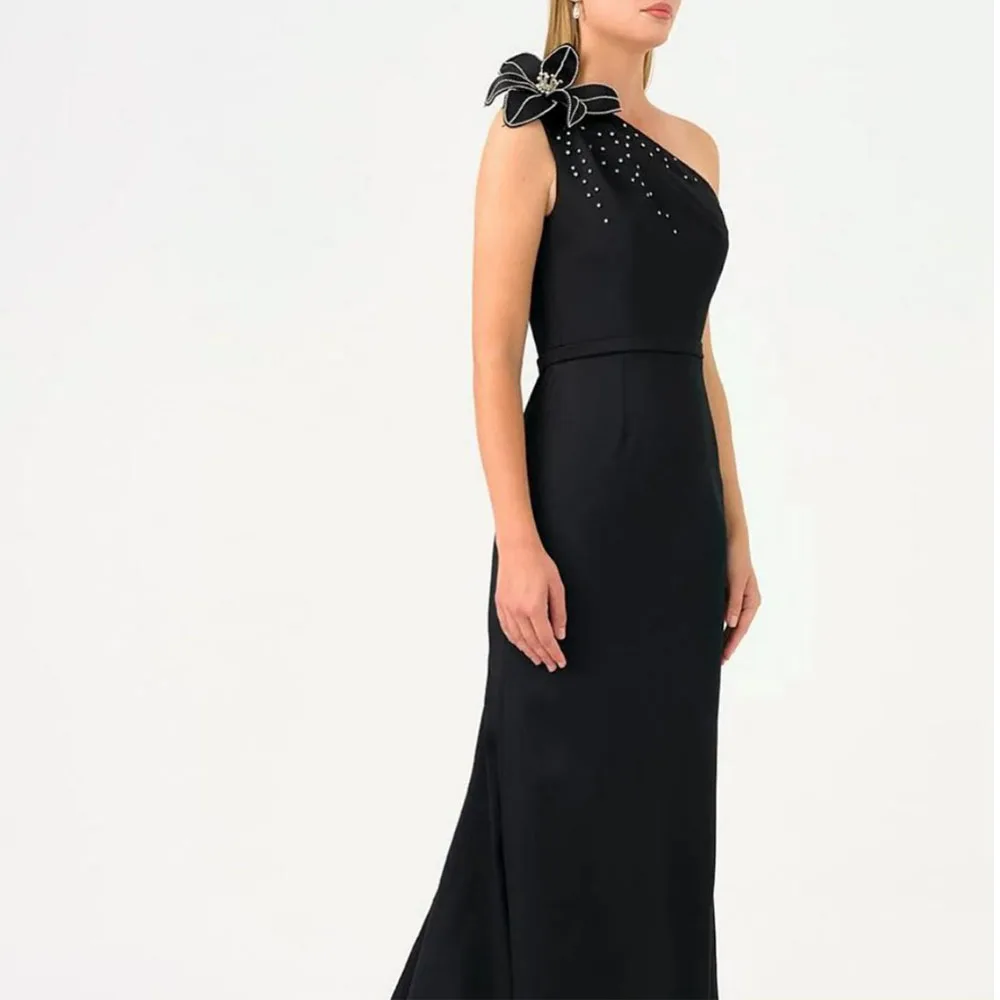 Elegant Sleeveless Cocktail Dresses For Women 3D Three-Dimensional Flowers Party Gowns Vestidos De Fiesta Elegantes Customized