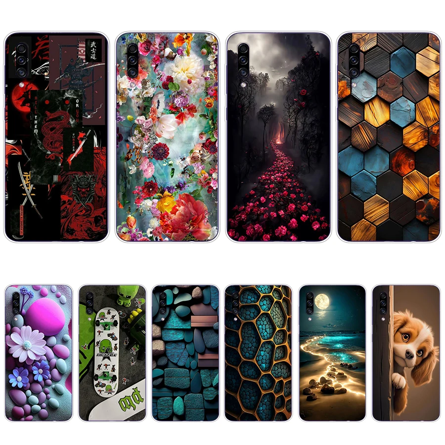 S1 colorful song Soft Silicone Tpu Cover phone Case for Samsung Galaxy a70/a70s/a90 5G