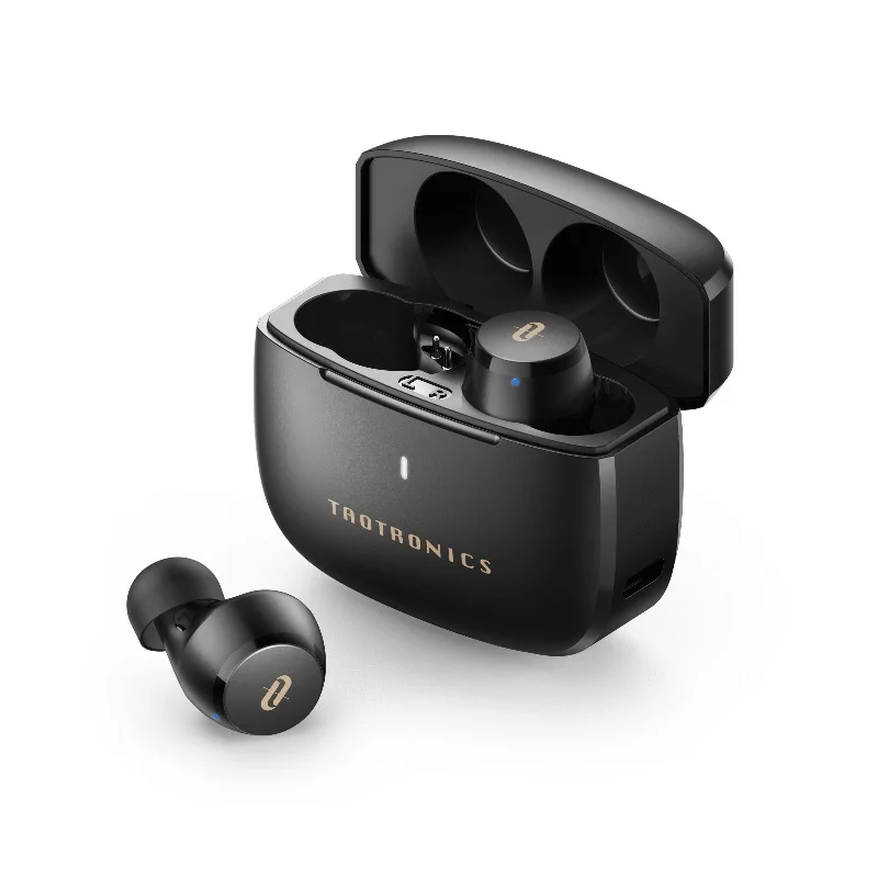 Top! SoundLiberty 97 USB-C Wireless TWS Earbuds Smart Noise Cancelling Headset Touch Control IPX8 Waterproof 40Hr Playtime