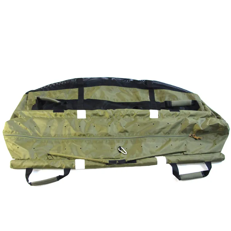 Wholesale Waterproof Portable Heavy Duty Large Capacity Oxford cloth carp fishing weight sling bags