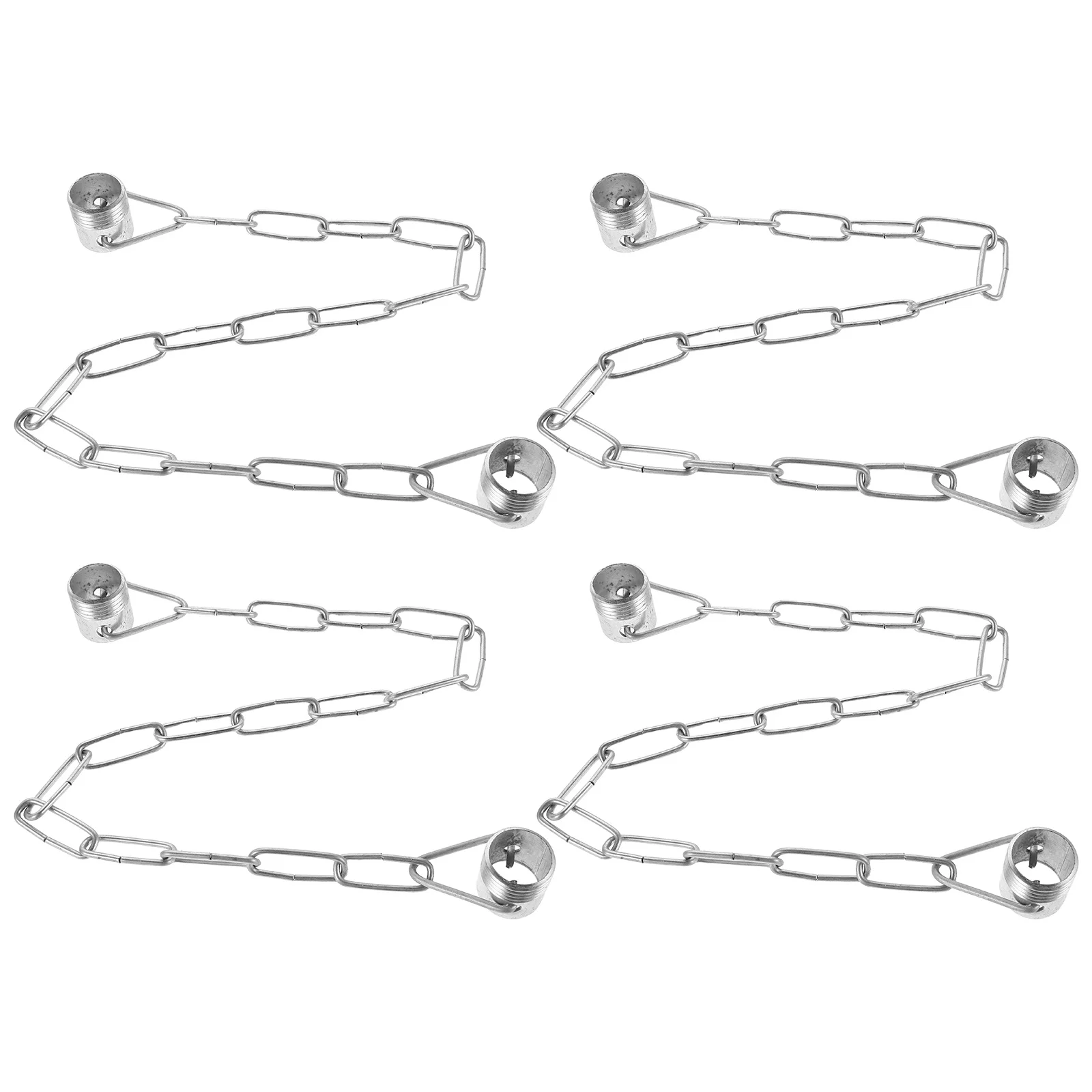 

4Pcs Retro Industrial Pendant Light Chain Adjustable Length Ceiling Lamp Accessories Coating Easy Setup for Home Decor