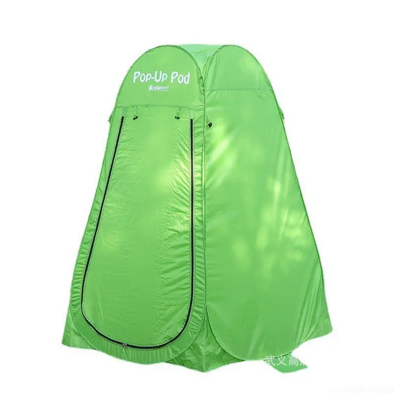 1-Person Pop Up Privacy Tent for Camping Changing Room, Portable Shower Station (Green)