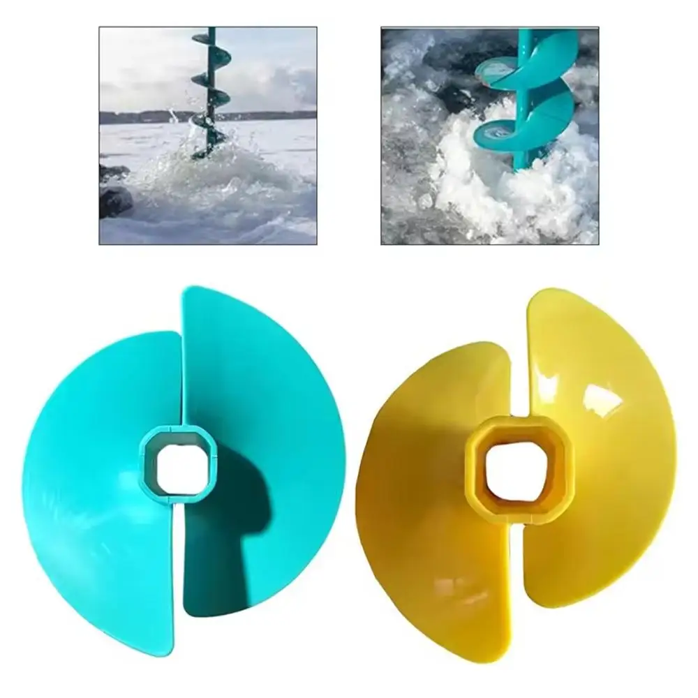 Für Eisfischen Eisbohrer Schwimmendes Rohrgerät Leichtes Material Schnelles Lochbohren Geeignet für kaltes Wetter F3X3