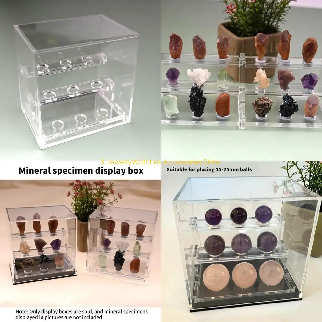 

31KD Practical Acrylic Showpiece Box Display Container For Home And Exhibition Use